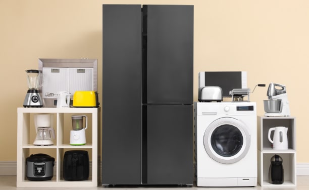 電化製品など