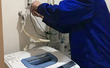 家電の取り外し