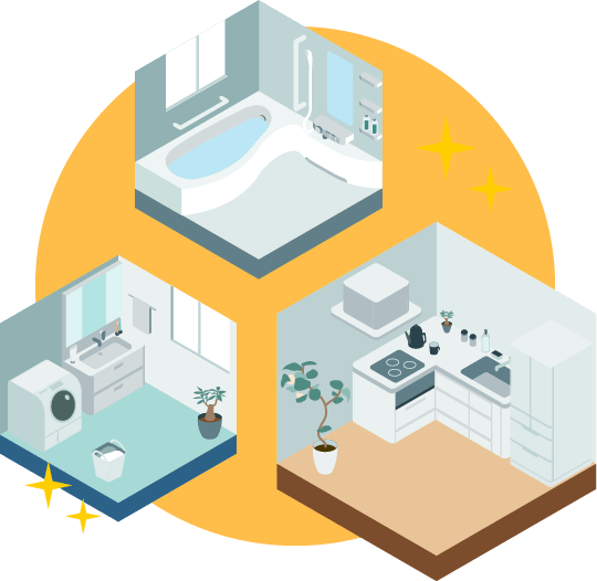 不用品回収後のリフォームもクオーレ岩手にお任せください！