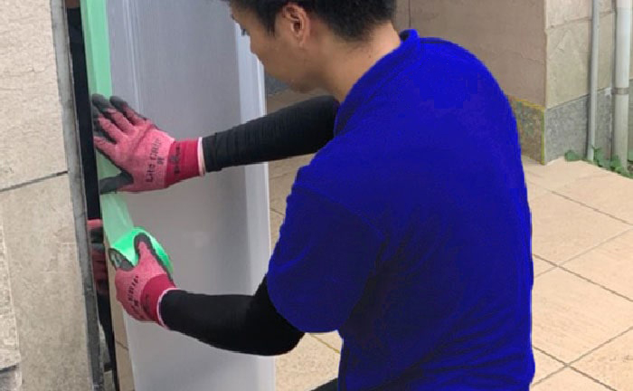 しっかり養生して傷つき防止