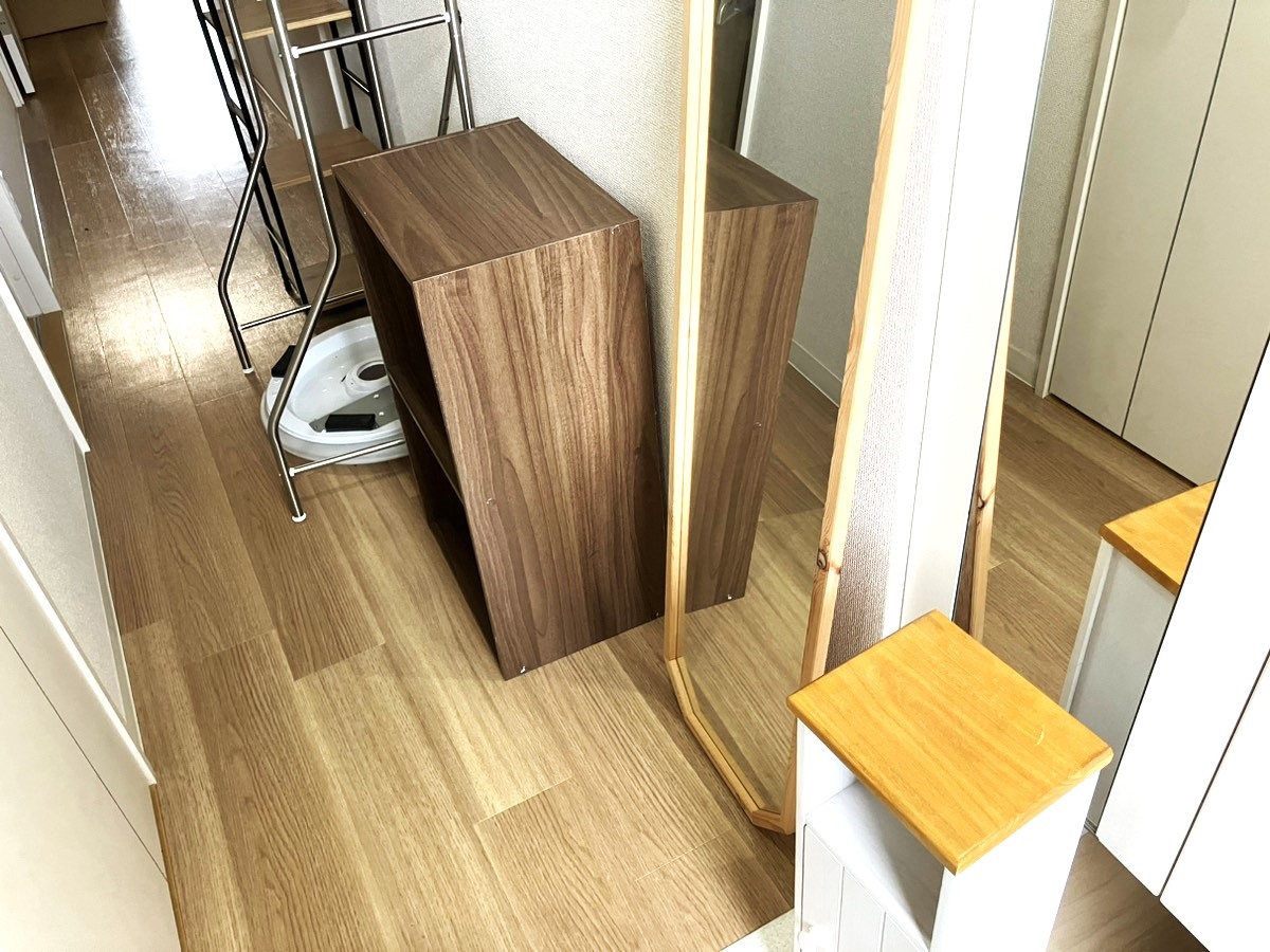 「引越しゴミの一括回収をご希望されました」作業写真