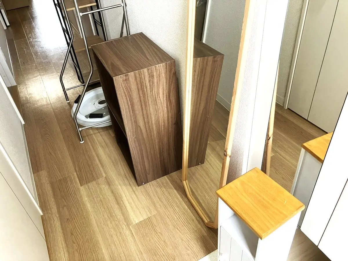 「引越しで不要になった家具家電を一括回収しました」作業写真