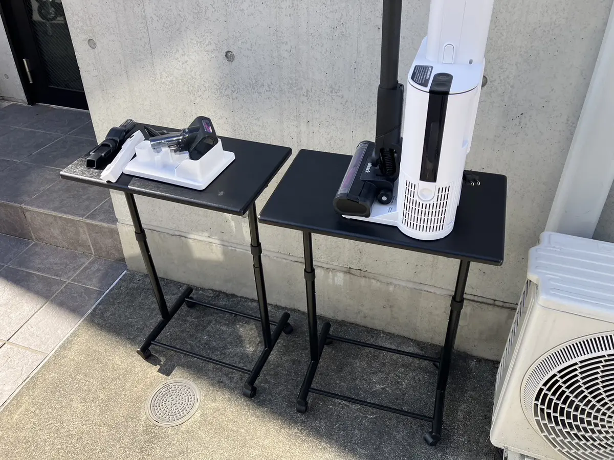 「処分に困っていた掃除機をスムーズに回収しました」作業写真